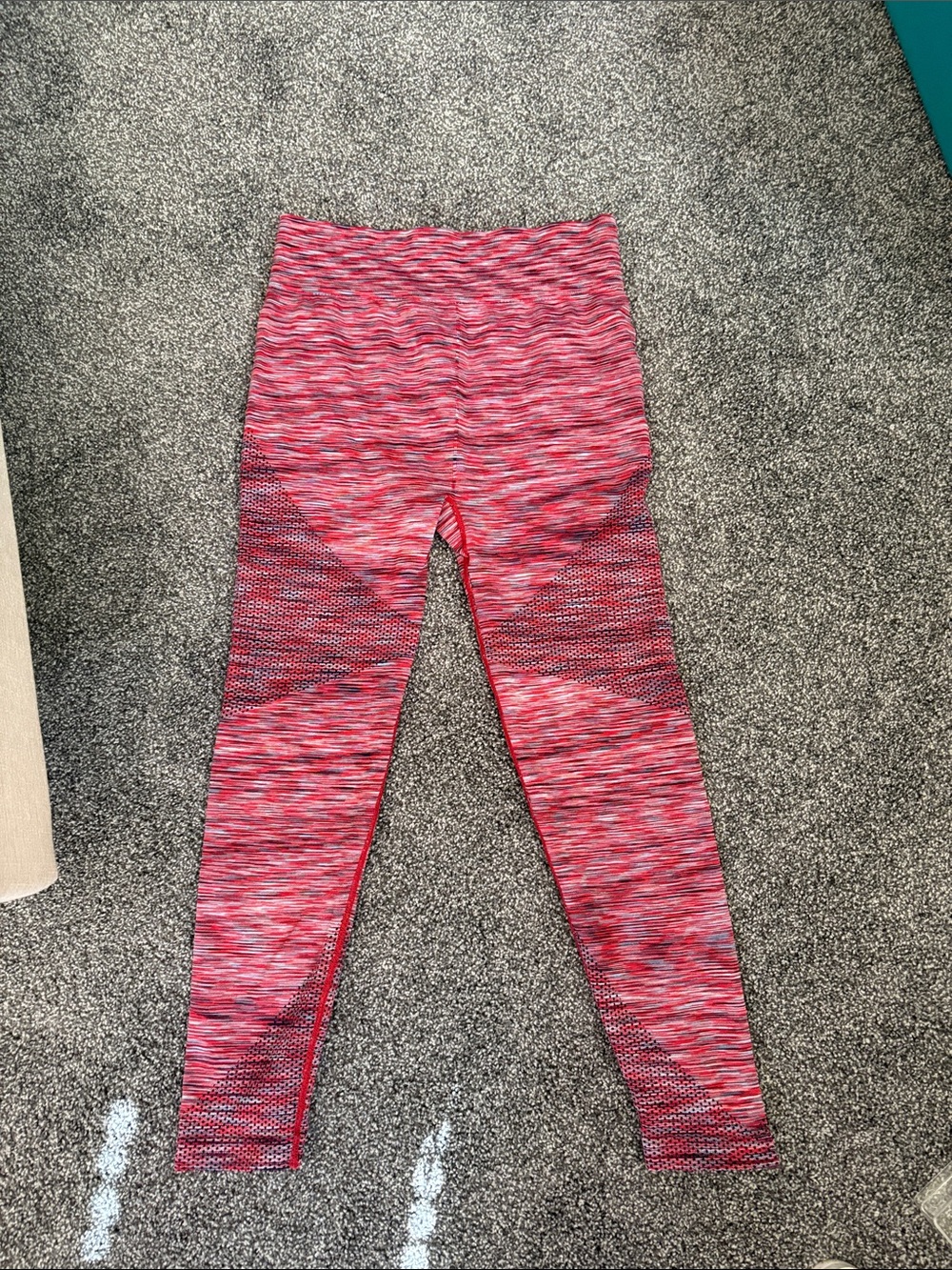 aerie Pink Space-Dye High-Rise Leggings